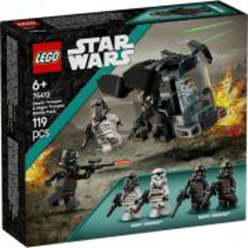 LEGO Star Wars. Pachet de lupta Soldati ai mortii si soldațt ai noptii 75412, 119 piese