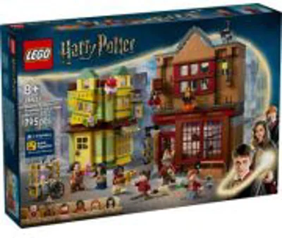 LEGO Harry Potter. Furnituri Vajthat de calitate si magazin de inghetata 76452, 795 piese