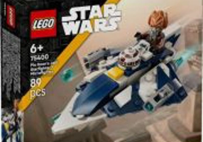 LEGO Star Wars. Micronava de lupta Jedi Starfighter a lui Plo Koon 75400, 89 piese