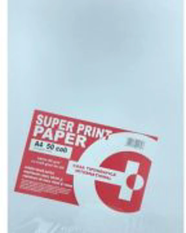 Hartie pentru scris si copiator, Super Print A4, 50 coli, Casa Tipografica
