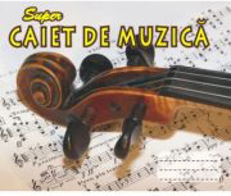 Caiet de muzica 24 file, Casa Tipografica