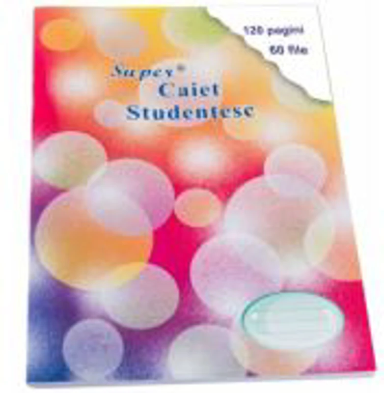 Super caiet foaie velina A4, 60 file, Casa Tipografica
