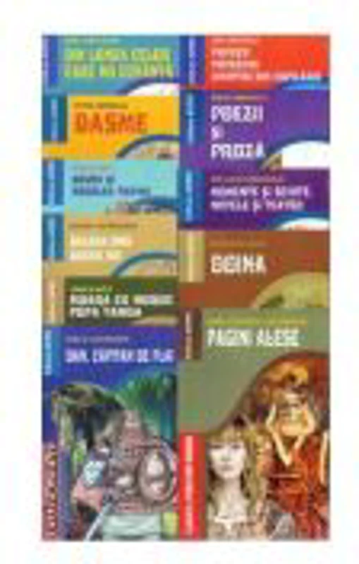 Pachet 13 carti din colectia Clasici ai Literaturii Romane