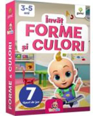 Carduri educative TraLaLa. Invat forme si culori