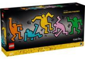 LEGO Art. Keith Haring Figurine care danseaza 31216, 1773 piese