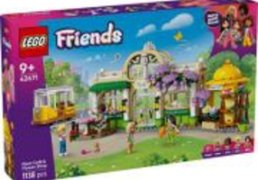 LEGO Friends. Cafenea cu multe plante si florarie 42671, 1138 piese