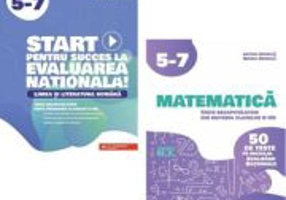 Pachet Evaluarea Nationala clasele 5-7. Limba si literatura romana si Matematica. Teste recapitulative - Mihaela Dobos, Anton Negrila