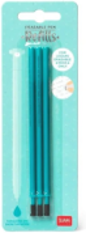Set 3 rezerve pix cu gel, turcoaz, Erasable Pen, Legami