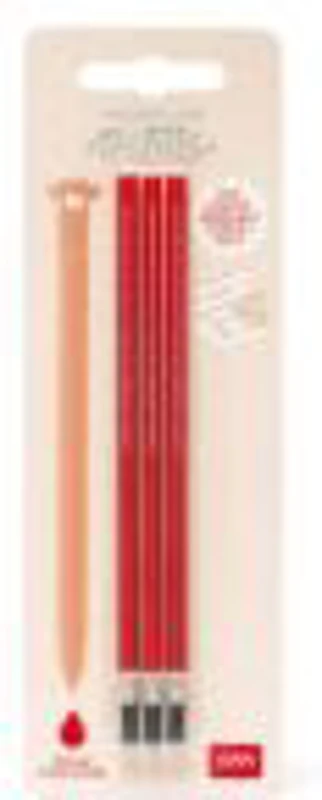 Set 3 rezerve pix Erasable Pen Red, Legami