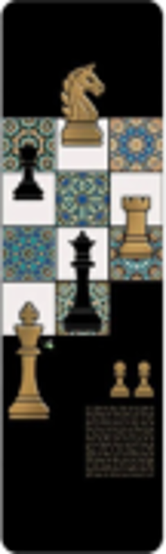 Semn de carte Bug Art Jewels Echec, Kiub