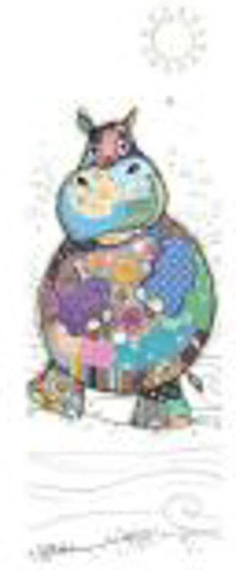 Semn de carte Kook Hippopotame, Kiub