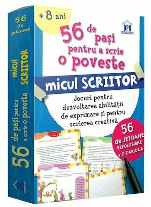 56 de Pasi pentru a scrie o poveste - Micul scriitor