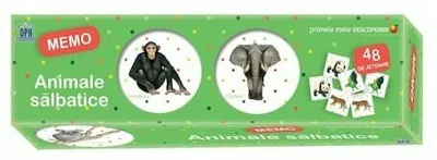 Primele mele descoperiri: Animale salbatice - Memo