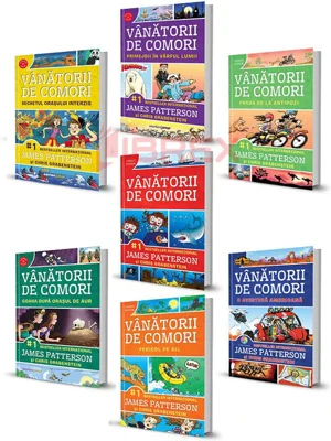 Pachet Vanatorii de comori. Set 7 volume