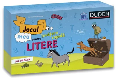 Jocul meu pentru invatare rapida - Litere (Duden)