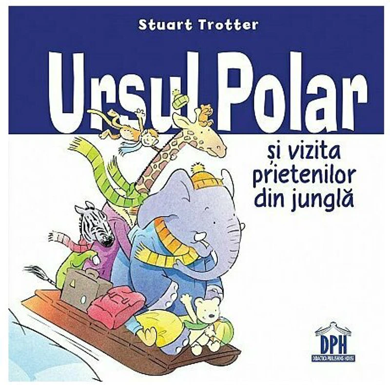 Ursul polar si vizita prietenilor din jungla