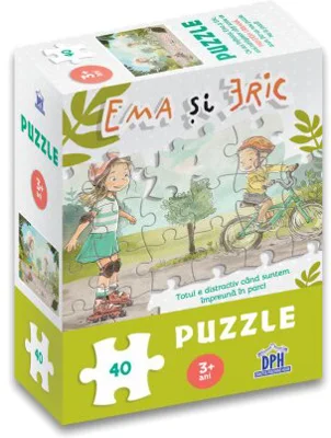 Ema si Eric in parc: Puzzle