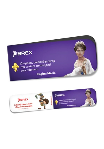 Semn de carte magnetic - Regina Maria