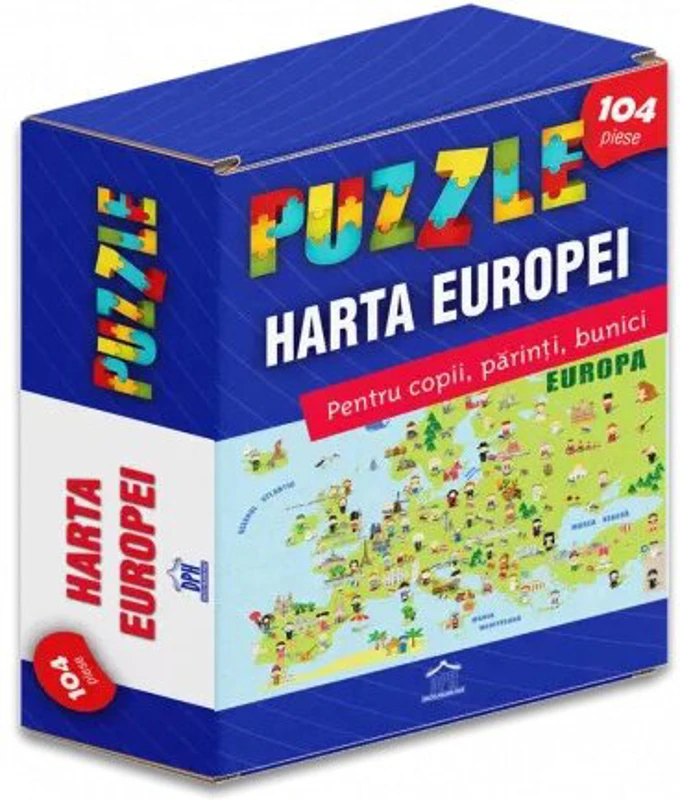 Harta Europei: Puzzle