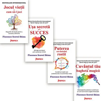 Pachet Jocul Vietii. Set 4 carti