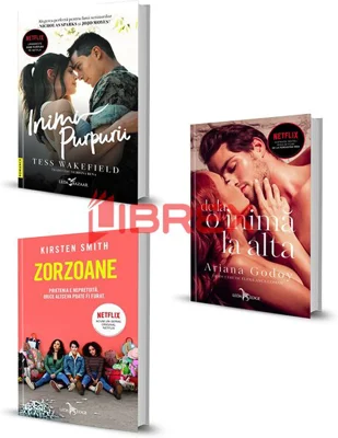 Pachet Ecranizari Netflix. Set 3 carti