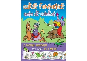 Curse fantastice 3 (albastru-mov, animale)