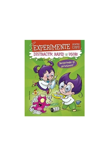 Experimente pentru copii - verde