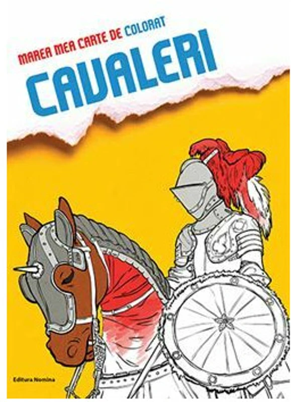 Marea mea carte de colorat - Cavaleri
