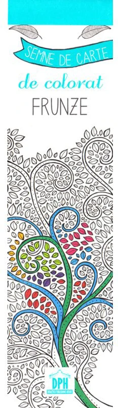 Semne de carte de colorat - Frunze