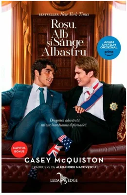 Rosu, alb si sange albastru. Hardcover tie-in