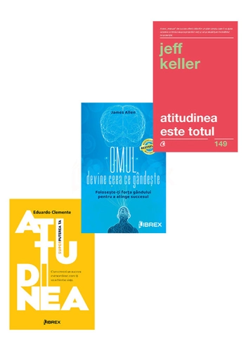 Pachet Atitudinea. Set 3 carti
