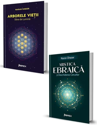 Pachet Arborele Vietii + Mistica Ebraica si Deschiderea Cerurilor. Set 2 carti