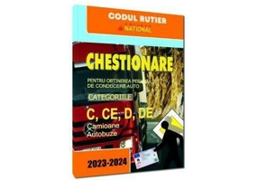 Chestionare pentru obtinerea permisului de conducere categoriile C, CE, D, DE