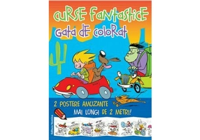 Curse fantastice 1 (portocaliu-albastru, masini)