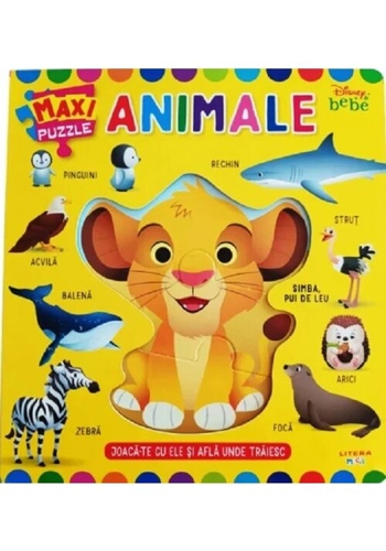 Disney bebe. Animale. Maxi puzzle