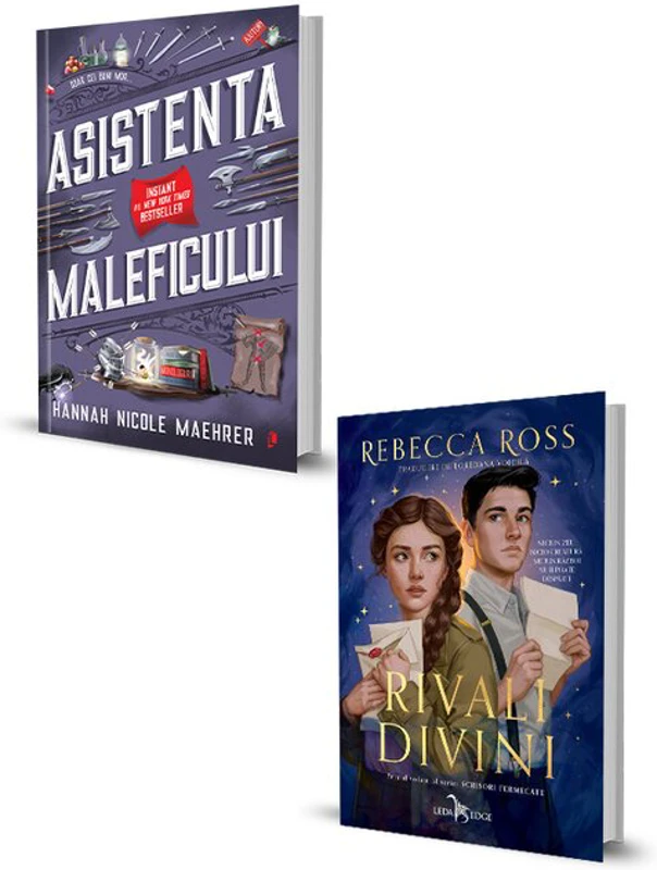 Pachet Asistenta Maleficului + Rivali divini. Set 2 carti