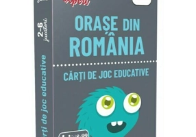 Carti de joc educative. Orase din Romania