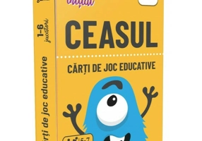 Carti de joc educative. Ceasul