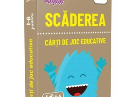 Carti de joc educative. Scaderea
