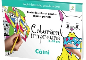 Colorăm împreună. Caini