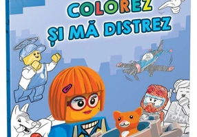 Colorez si ma distrez – Orasul LEGO (carte de colorat)