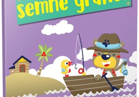 Carte de colorat si activitati cu semne grafice