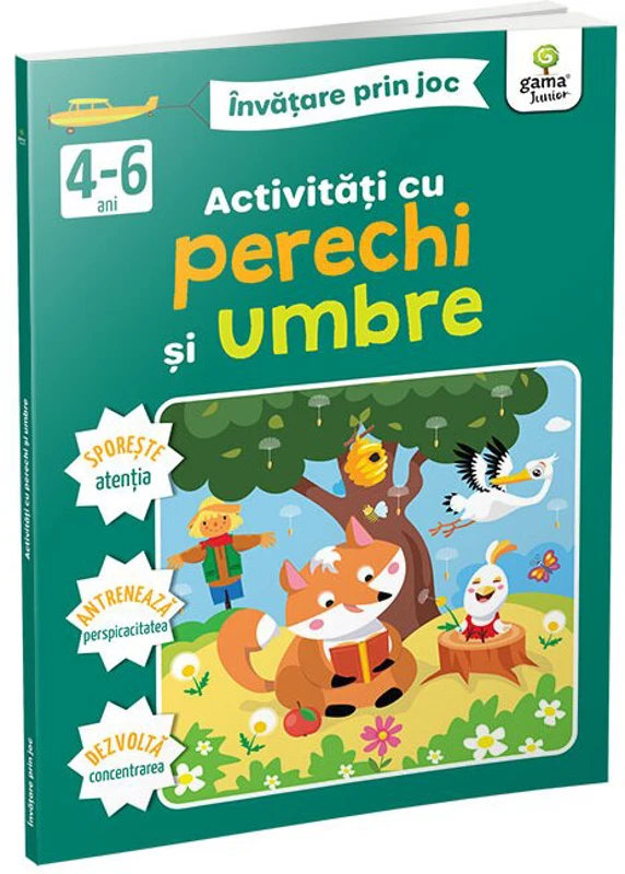 Activități cu perechi și umbre 4-6 ani