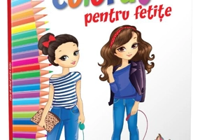 Carte de colorat pentru fetite
