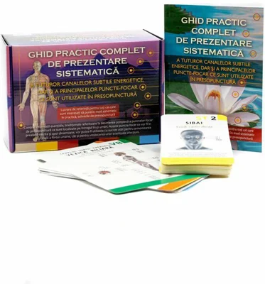 Ghid practic complet de prezentare sistematică a tuturor canalelor subtile energetice dar și a principalelor puncte focar ce sunt utilizate în presopunctură