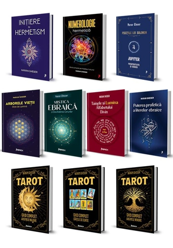 Pachet Naran Gheser. Set 10 carti