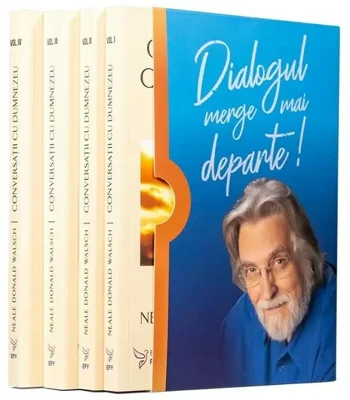 Pachet Conversatii cu Dumnezeu, vol. I-IV, Editie Speciala + Cutie de colectie
