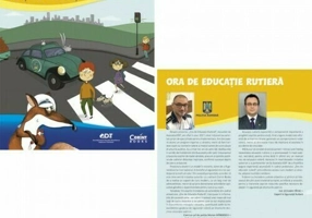 Ora de educatie rutiera. Vio si Rica in oras