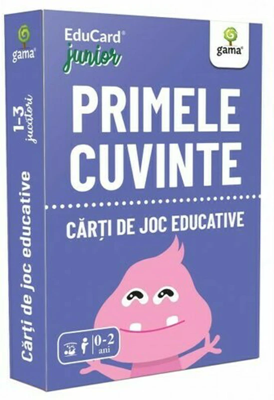 Carti de joc educative. Primele cuvinte