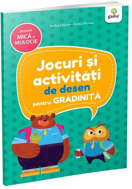 Jocuri si activitati de desen • grupele mica si mijlocie